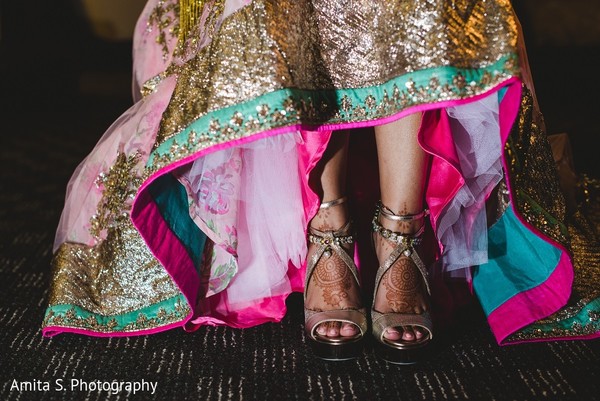 Shoes & Lengha Details