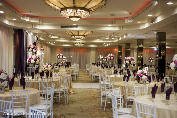 reception floral and decor