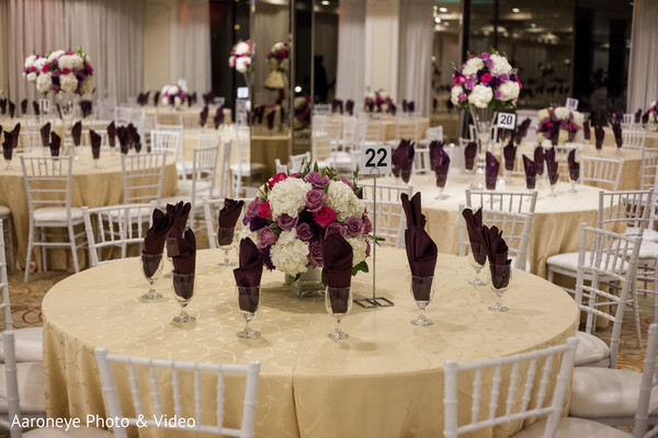 reception floral and decor