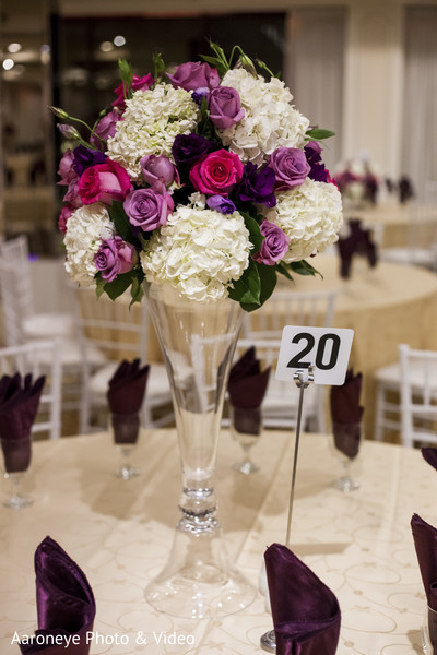 reception floral and decor