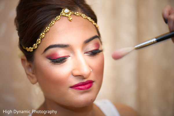 bride getting ready