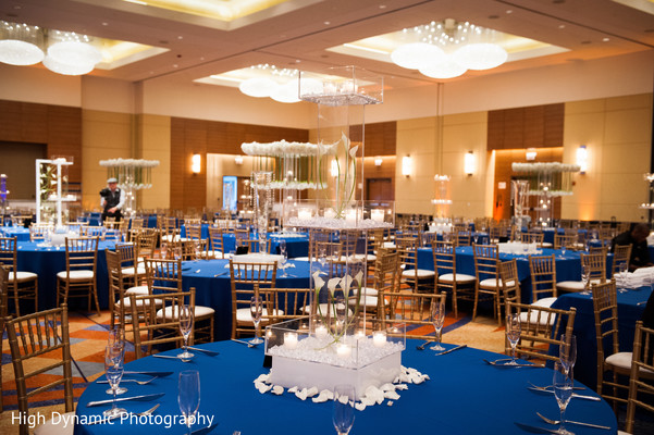 reception floral and decor