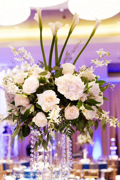 reception floral and decor