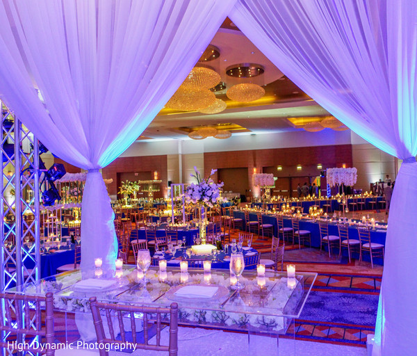 reception floral and decor