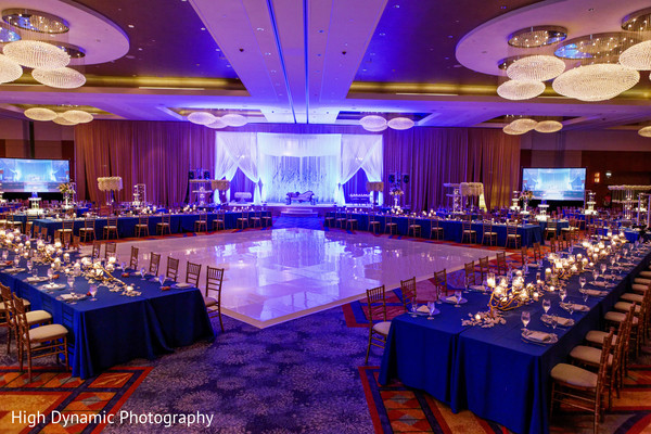 reception floral and decor