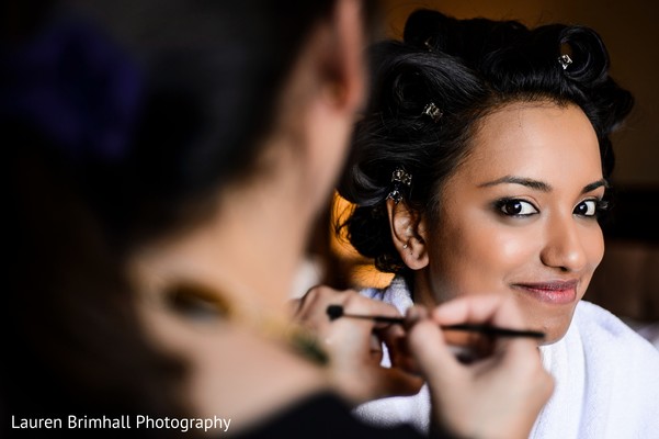 reception hair and makeup