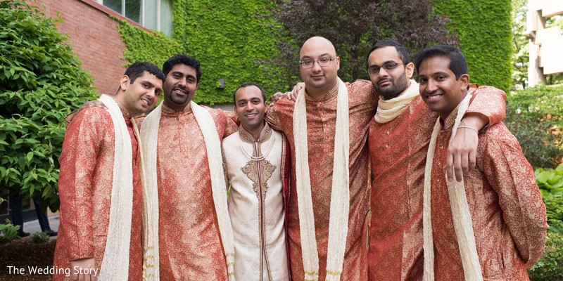 groom and groomsmen