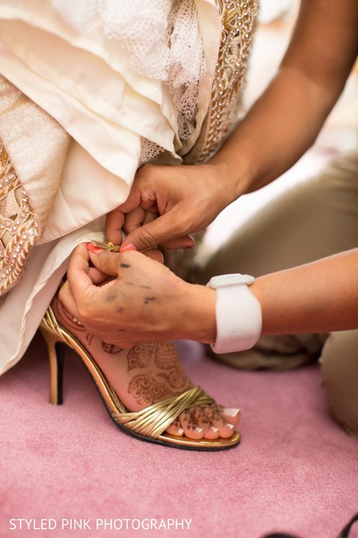 bride getting ready