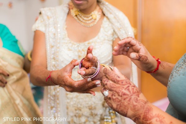 bride getting ready