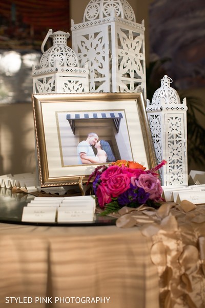 reception floral and decor