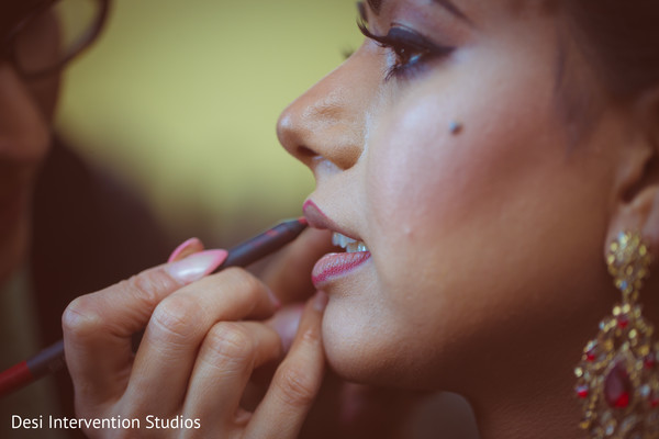 bride getting ready