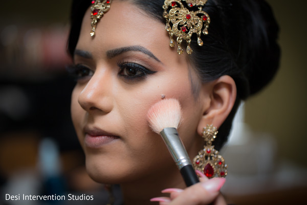 bride getting ready