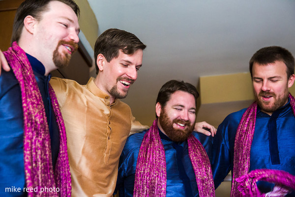 Groom Getting Ready