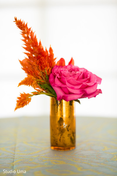 reception floral and decor