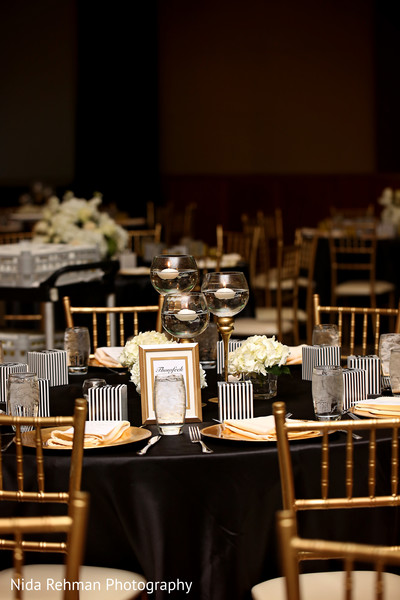 reception floral and decor