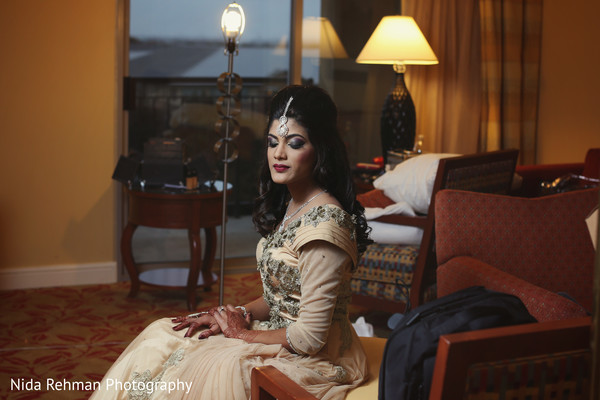 indian bridal portrait