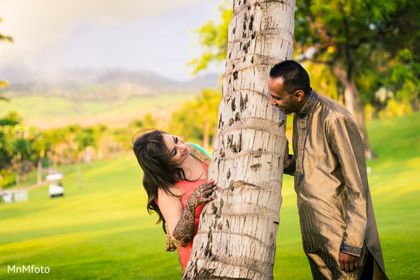 indian bride and groom photography