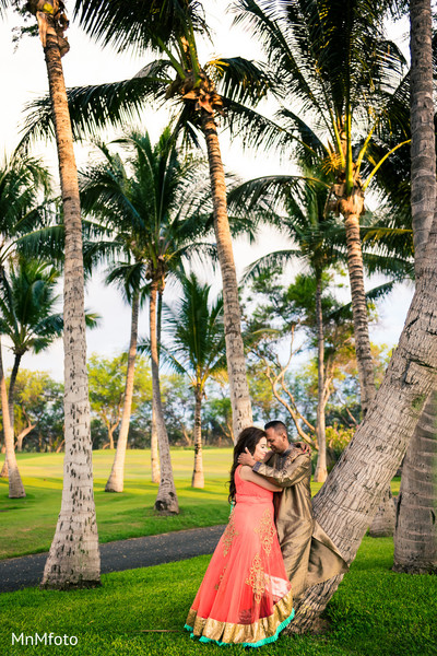 indian bride and groom photography