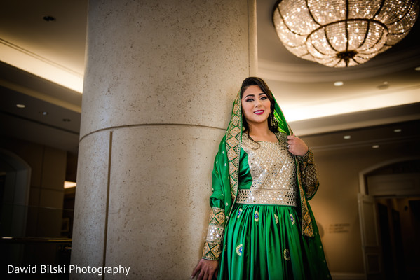 indian bridal portrait