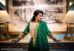 indian bridal portrait