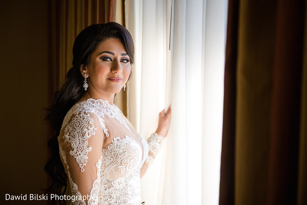 indian bridal portrait