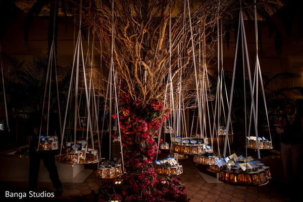 reception floral and decor