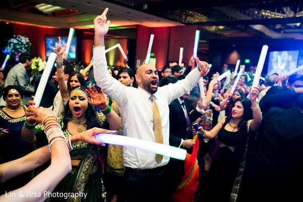 Indian wedding reception