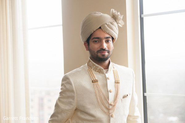 Groom Getting Ready