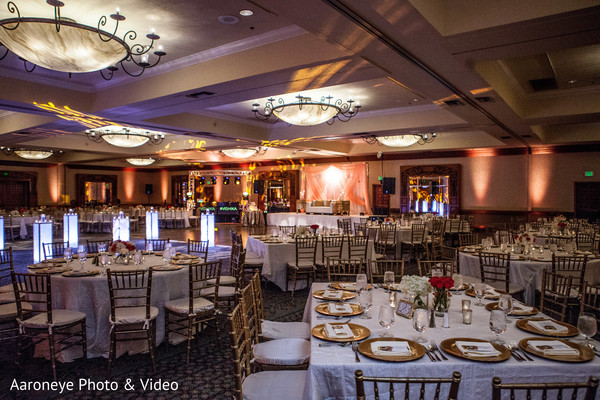 reception floral and decor