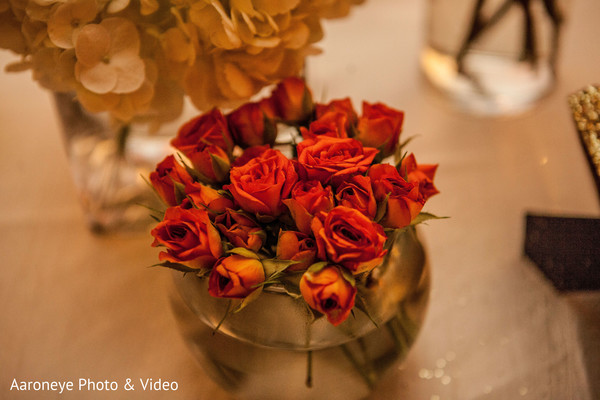 reception floral and decor