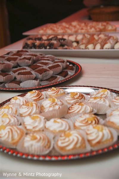 dessert table