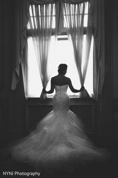 white wedding dress