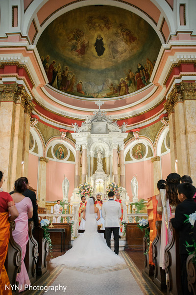 indian catholic wedding ceremony