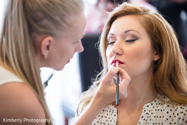 bride getting ready