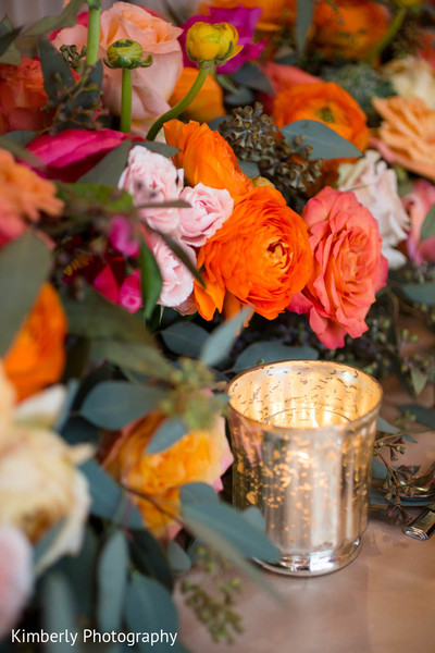 reception floral and decor