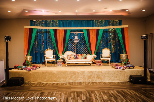 pakistani pre wedding celebration decor