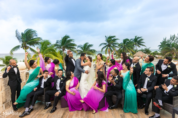 indian wedding portrait