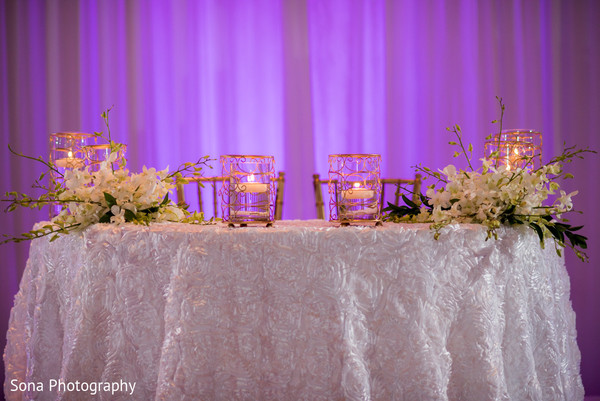 reception decor