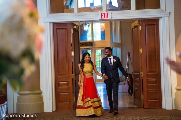 south indian wedding reception