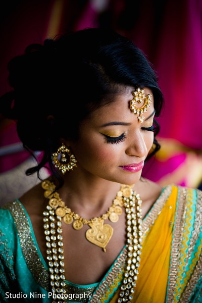 indian bridal hair and makeup