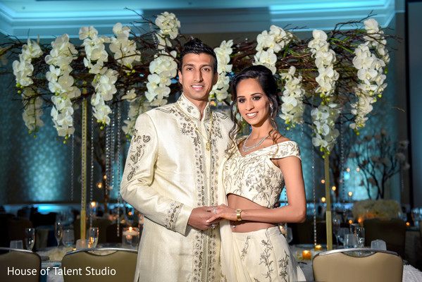 indian wedding reception photography