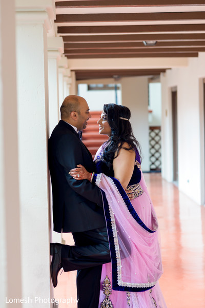 indian wedding reception portraits