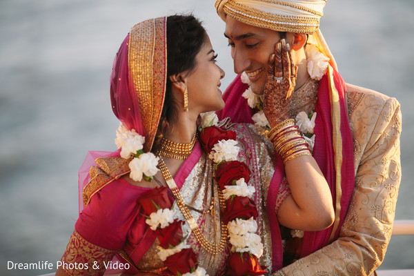 indian wedding portrait