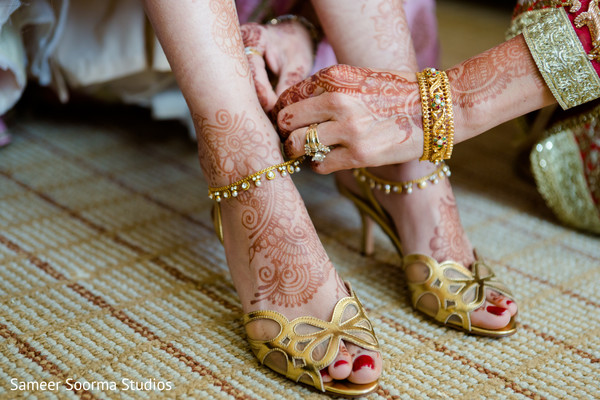 shoes for indian bride
