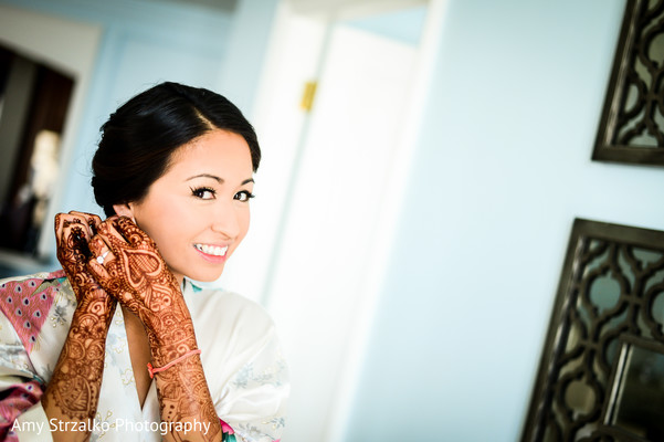 bride getting ready