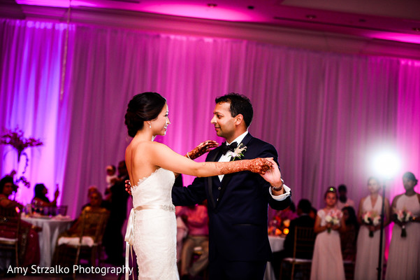 indian fusion wedding reception