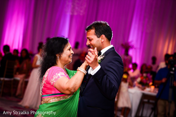 indian fusion wedding reception