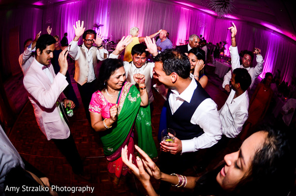 indian fusion wedding reception