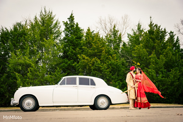 Indian bride and groom photography