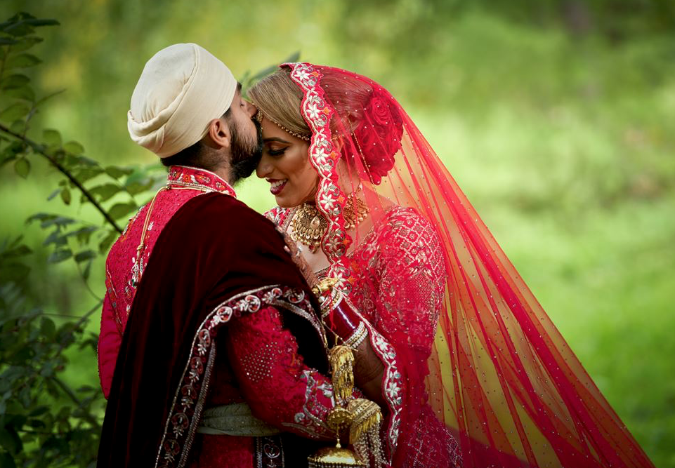 punjabi wedding couples
